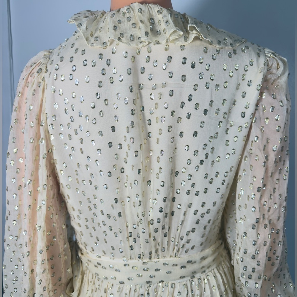 Zimmermann Cream Long Sleeve Dress - Picture 15 of 16
